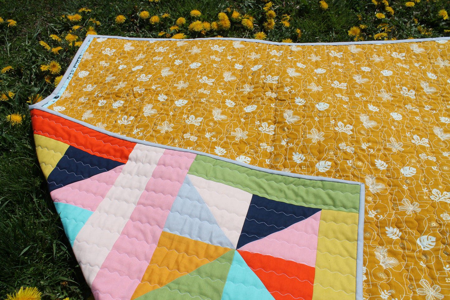 Colourful Baby Quilt - Sew & Such & More